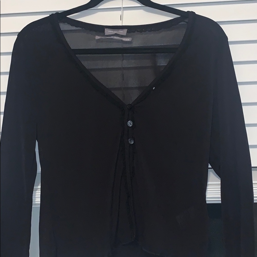 Mesh lettuce trim button top